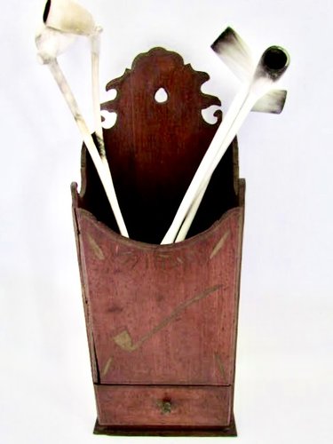 Paint Decorated Pipe Box