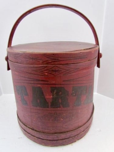 Cream of Tartar, Red Painted Firkin