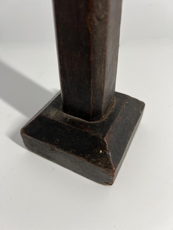 New England, Spanish Brown Painted Lamp Tidy