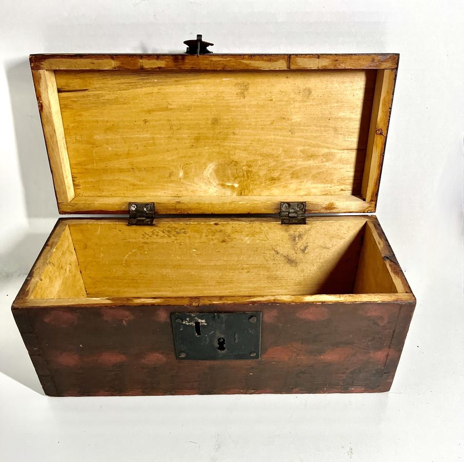 Paint Decorated Document Box