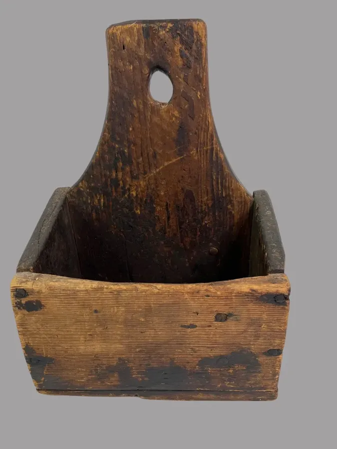 Circa 1840, Square Nailed Wall Box