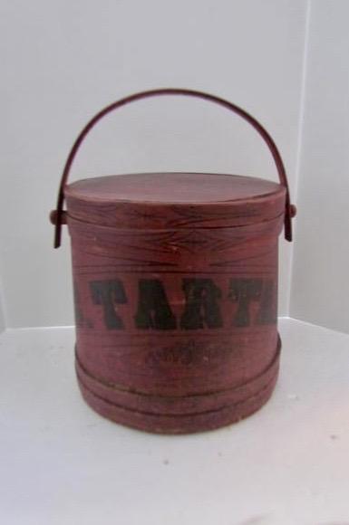 Cream of Tartar, Red Painted Firkin