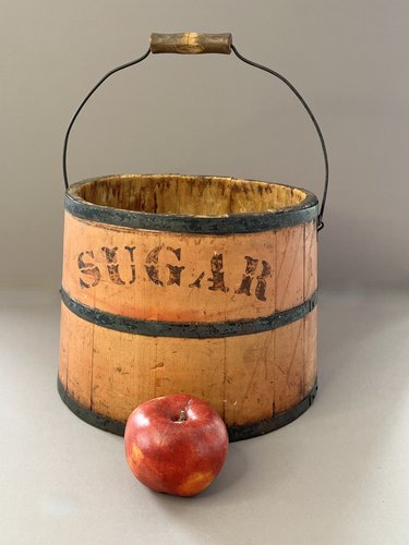 Pumpkin Painted "Sugar" Bucket