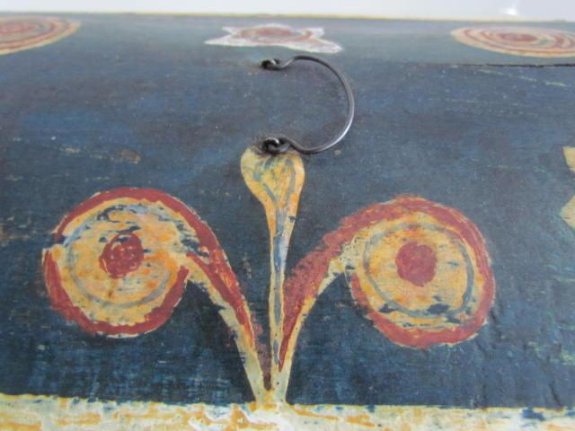 Smaller Paint Decorated Table Box