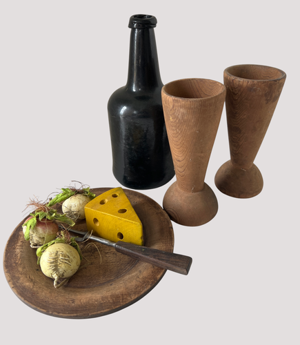 Pair of 19th. century Treen Cups