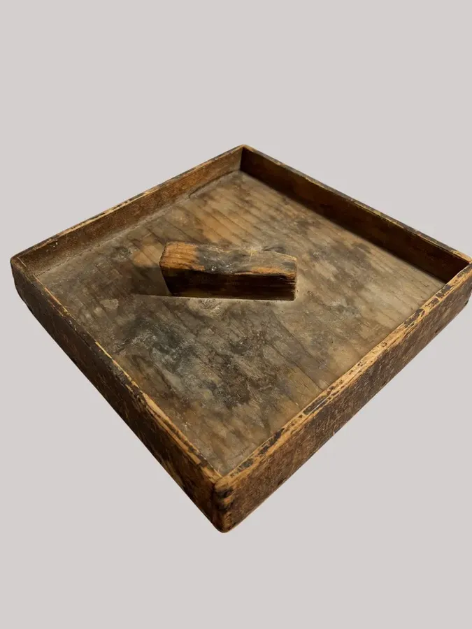 Mid 19th. century Scrub Box