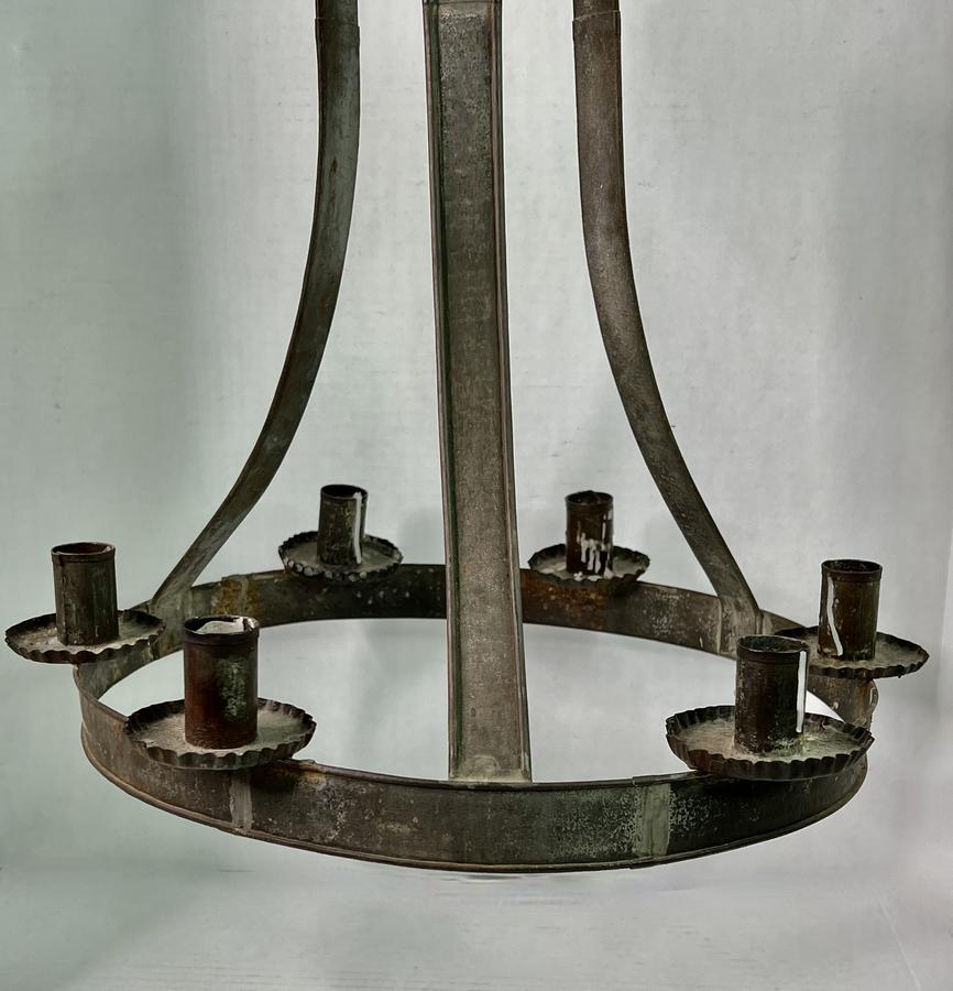 Fabulous Tin Chandelier