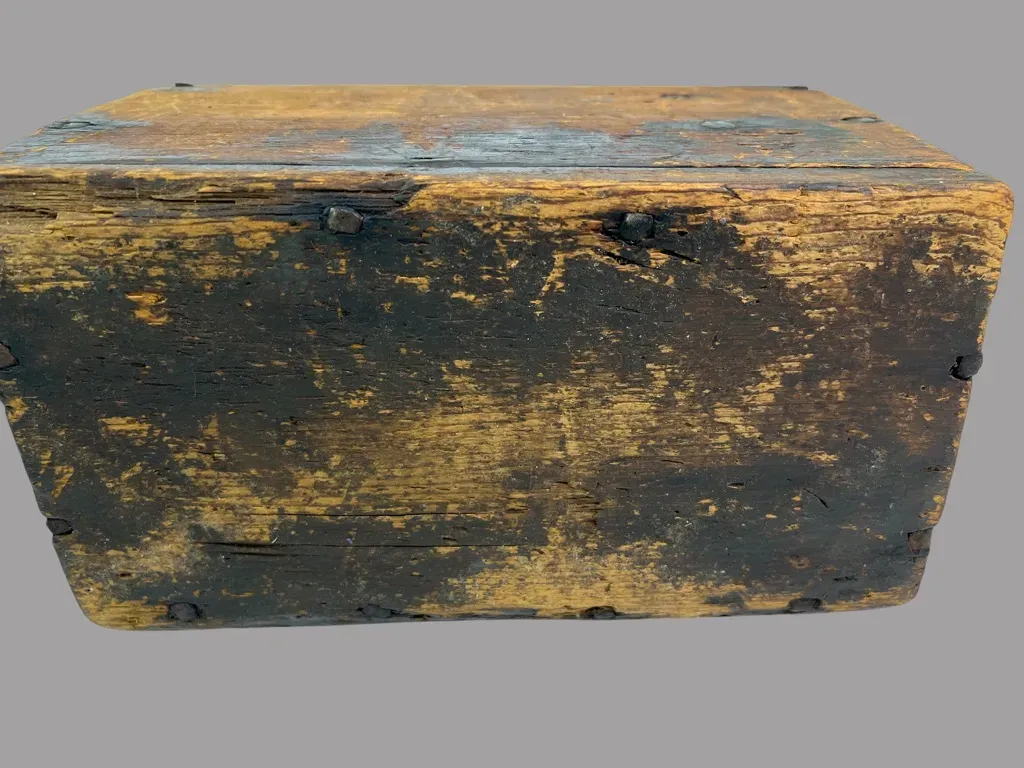 Circa 1840, Square Nailed Wall Box