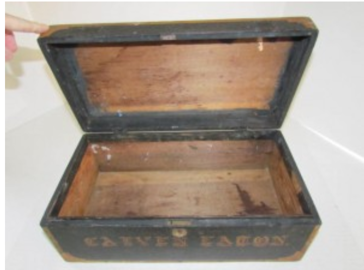 Painted, Calvin Eaton Document Box