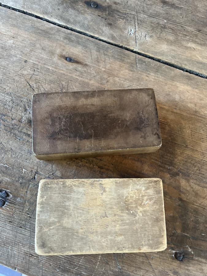Two Early American Butter Prints