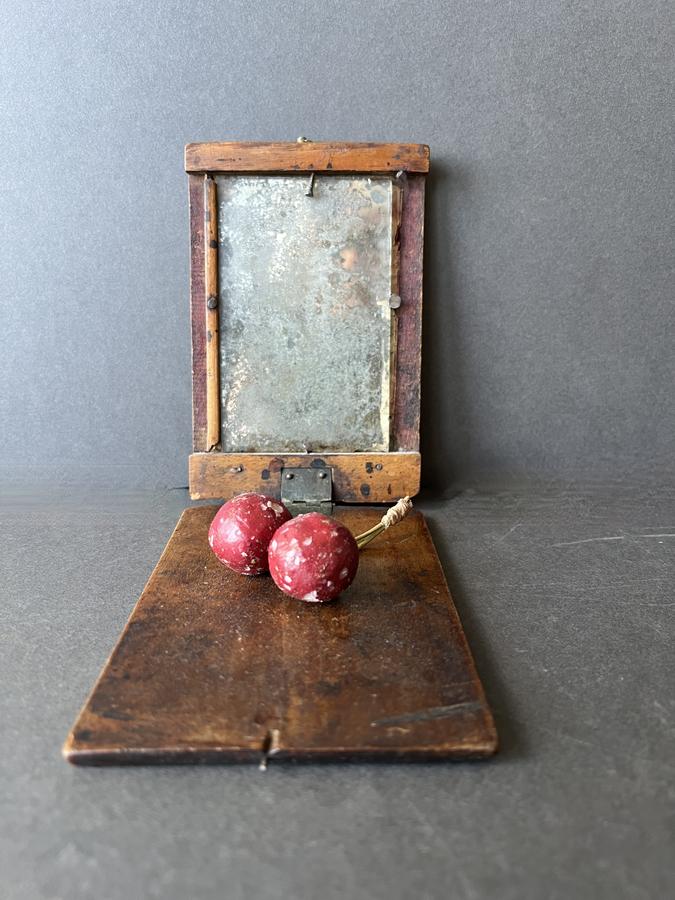18th. century Folding Fragment Mirror