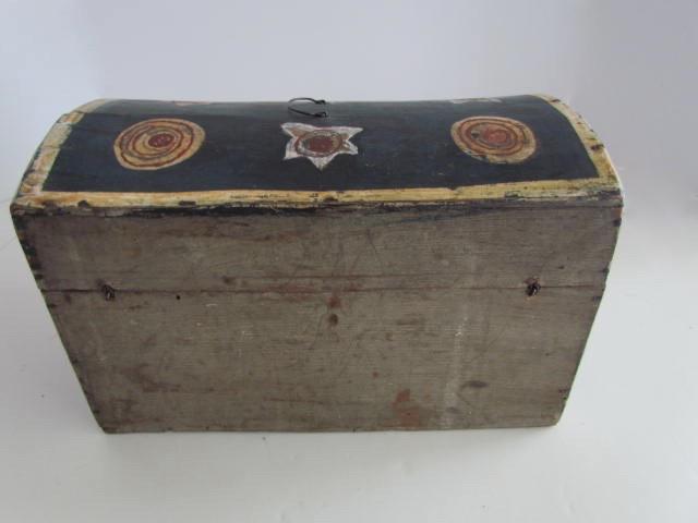 Smaller Paint Decorated Table Box
