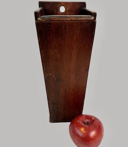 18th. c. Chippendale Slide Lid Candle Box