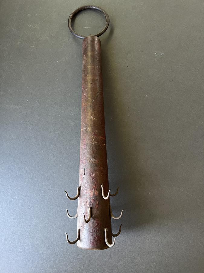 19th. century American Painted Candle Dryer