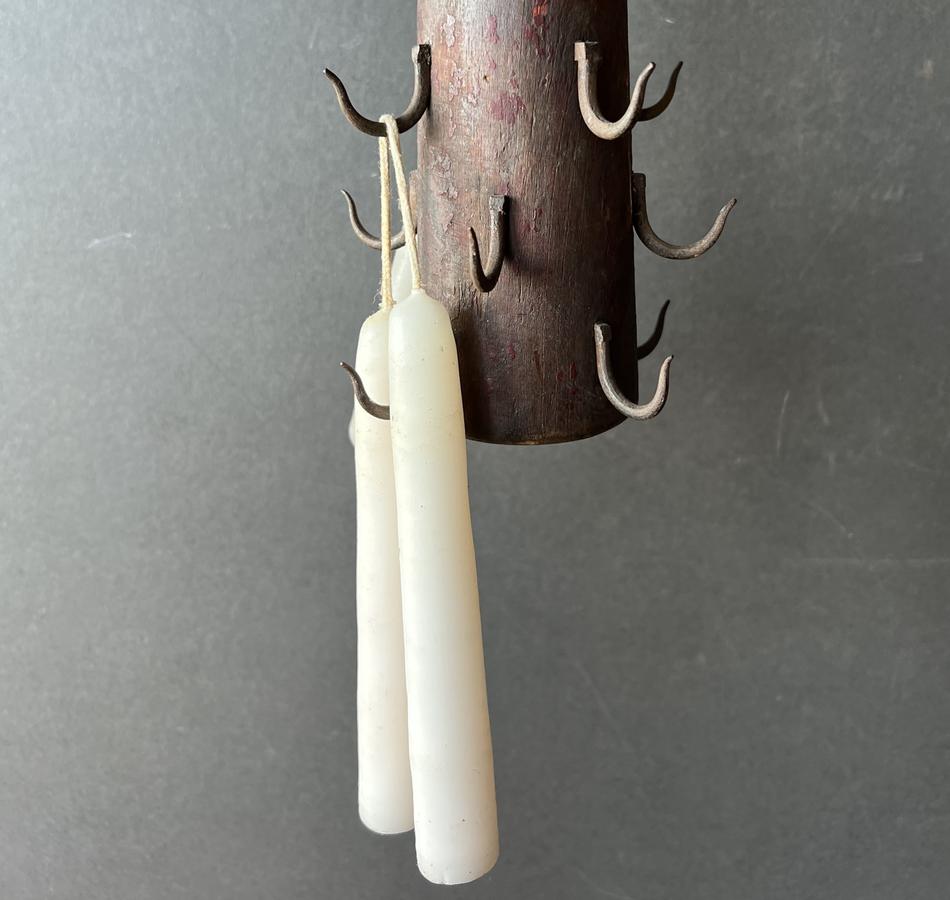 19th. century American Painted Candle Dryer