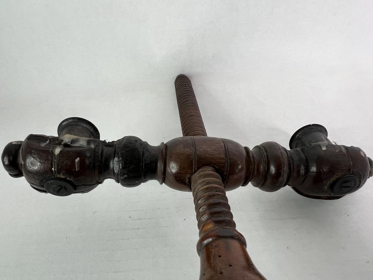 18th. century, New England, Two Candle Table Light
