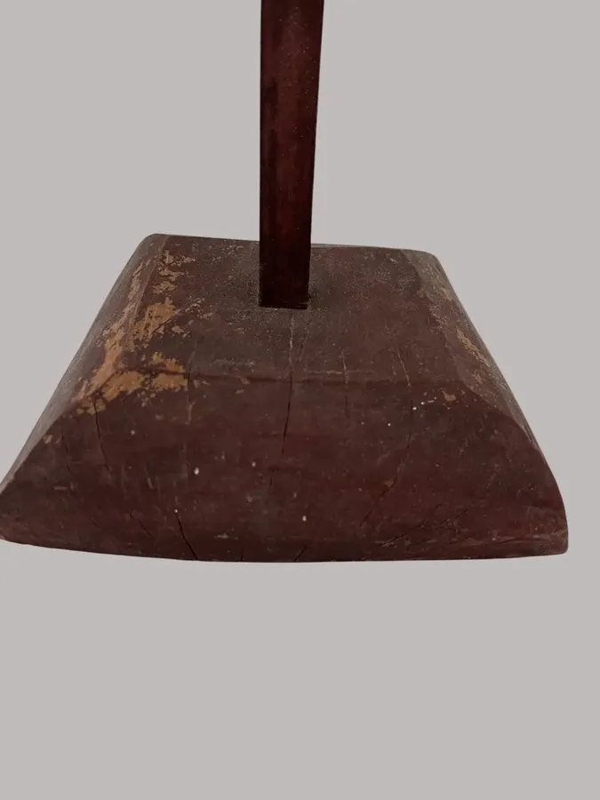 Early 19th. c. American Wooden Table Light