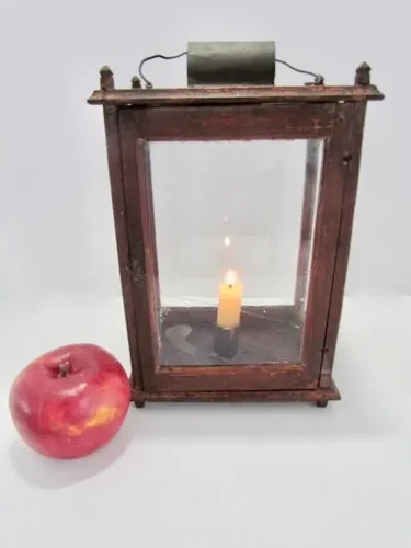 Late 18th. c. Painted Lantern