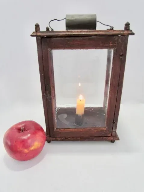 Late 18th. c. Painted Lantern
