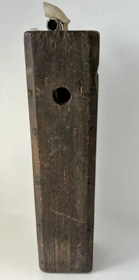 American 18th. c. Primitive Pipe Box/Splint Box