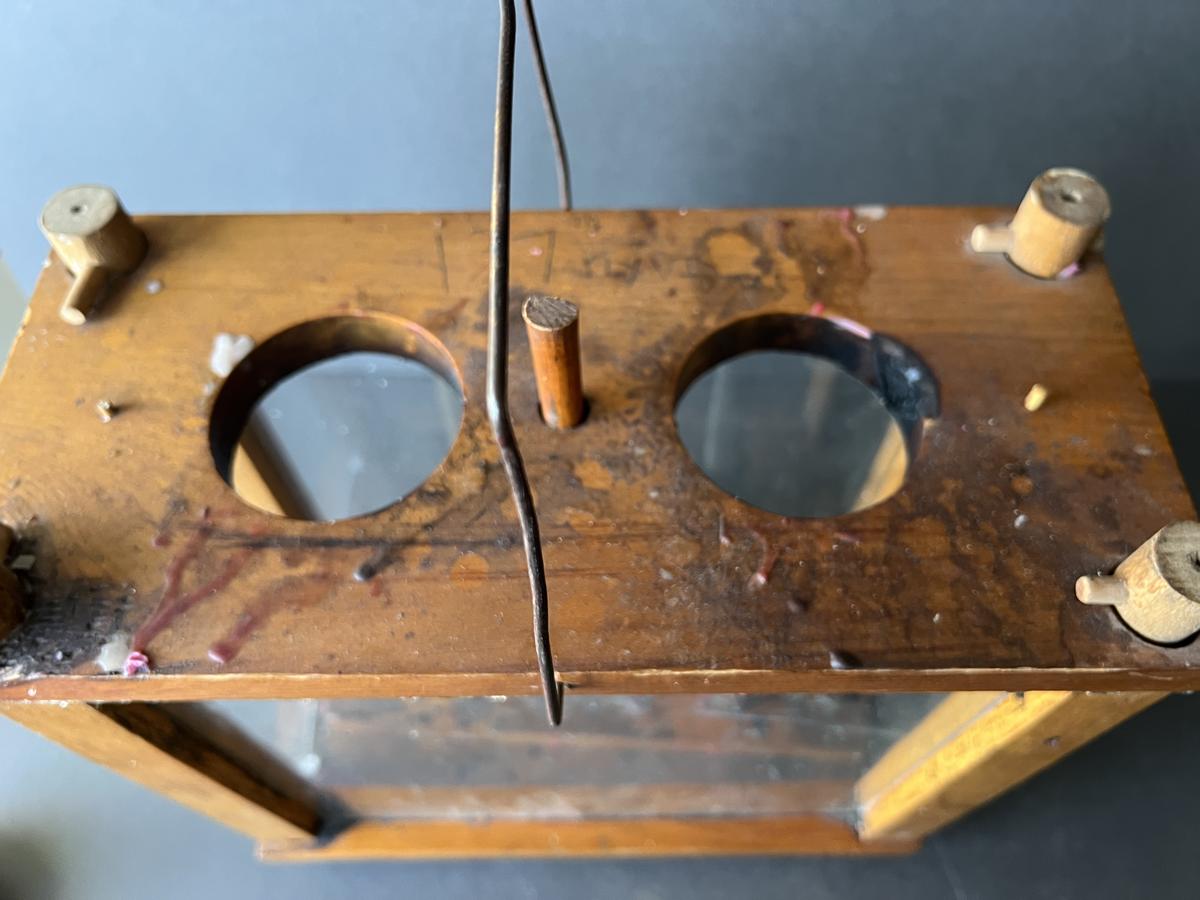 Civil War Regimental Double Candle, Lift Lantern