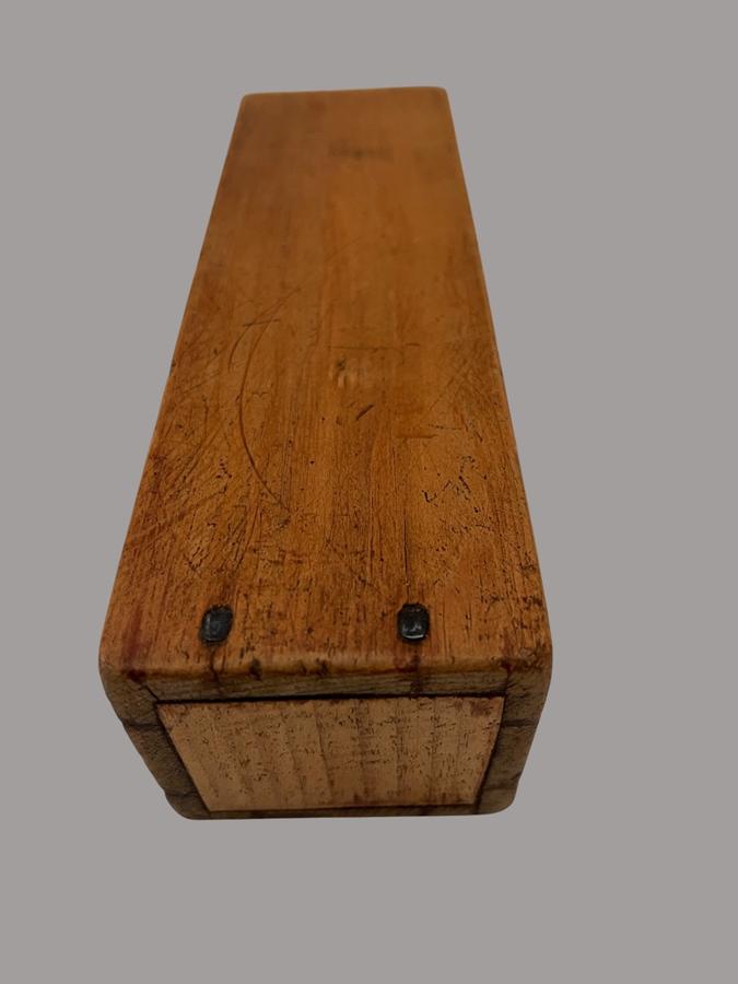 Early 19th. c. Pine Wood, Spill Holder