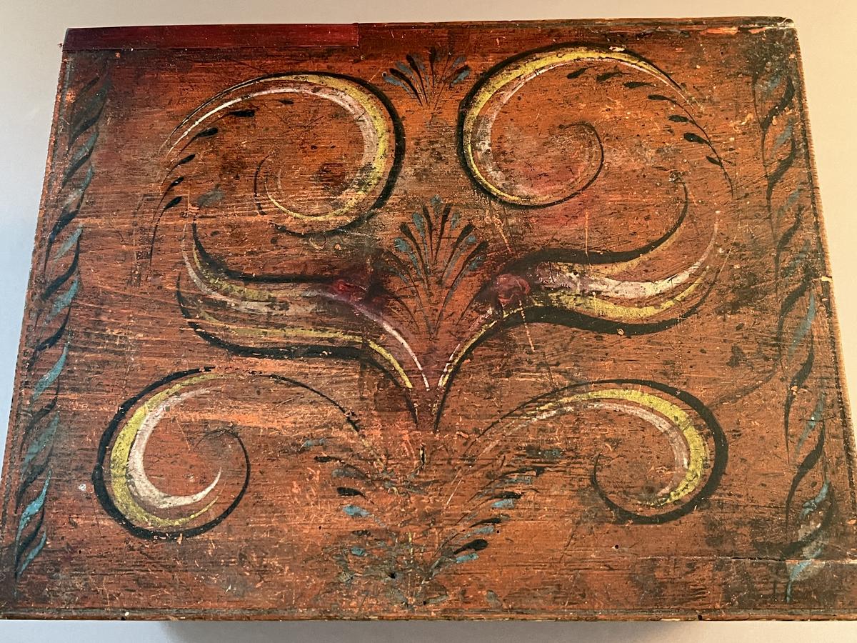 Painted Table Box