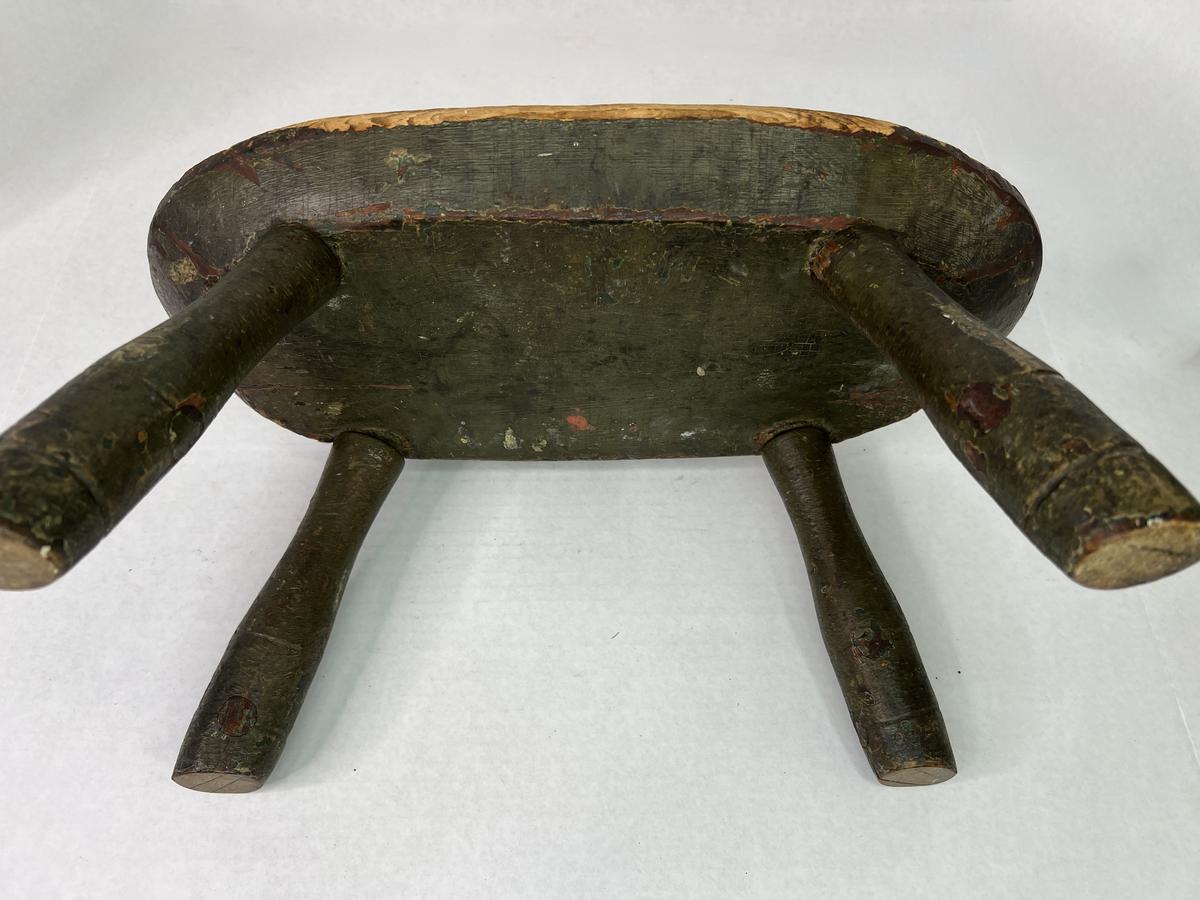 Painted Cricket Stool