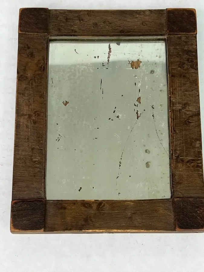 Small, Walnut Mirror, circa 1780-1820