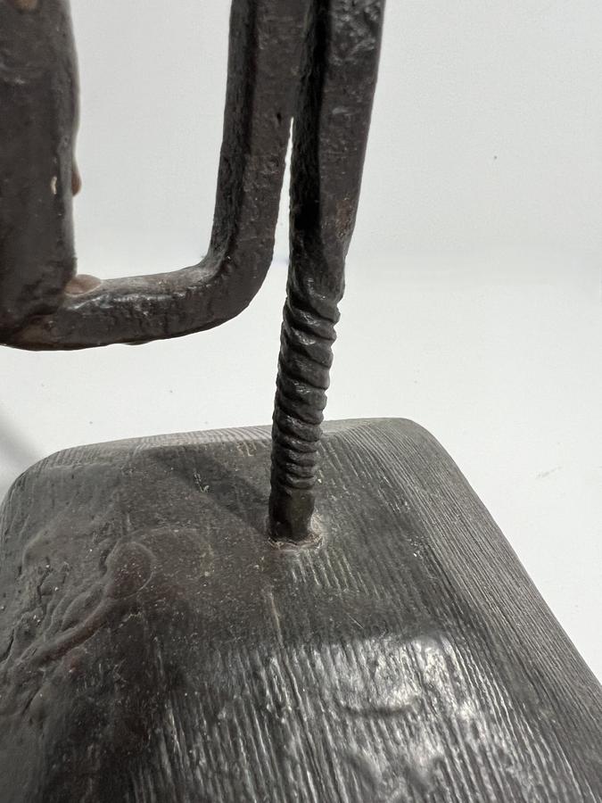 18th. c. Rush Nip/Candle Holder