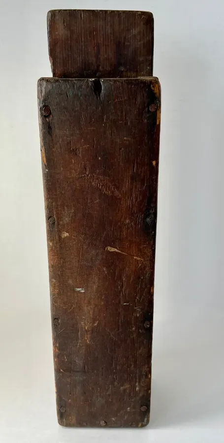 American 18th. c. Primitive Pipe Box/Splint Box