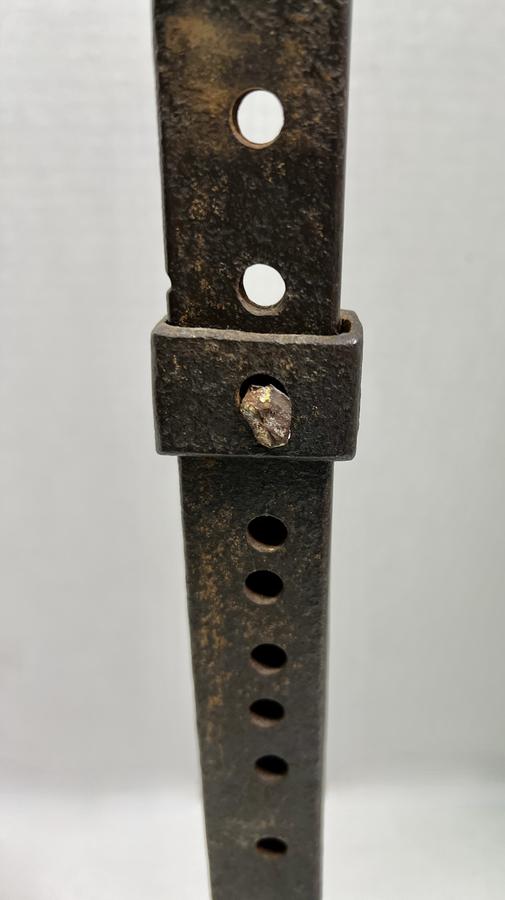 19th. century, Iron Adjustable Floor Light