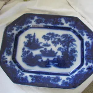 Flow Blue Platter