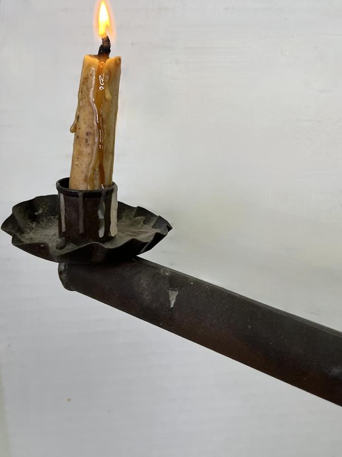 Small, Tin, 3 Candle Light Chandelier