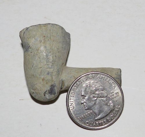 VERY RARE COLONIAL LEAD PIPE BOWL