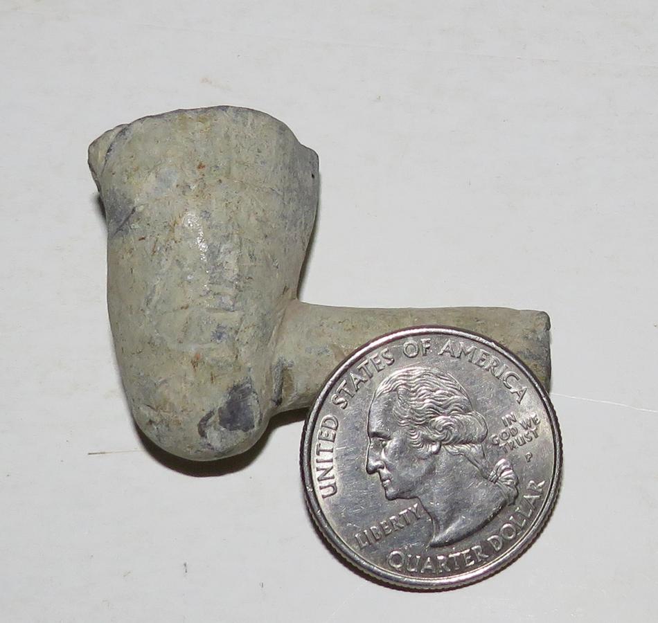 VERY RARE COLONIAL LEAD PIPE BOWL