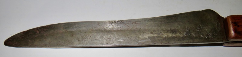 REV. WAR ERA SIDE KNIFE HAVING A FILE BLADE