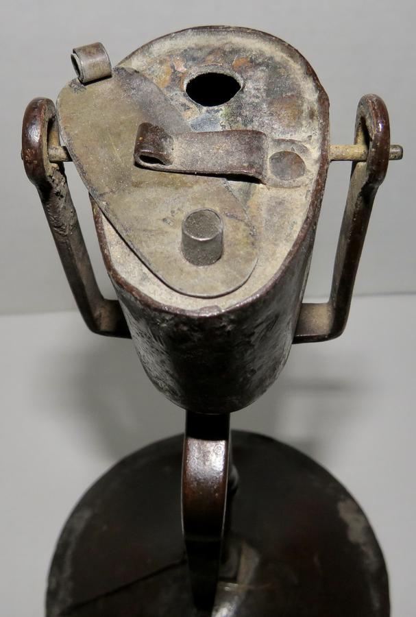 RARE STYLE 18TH CENTURY PA KETTLE LAMP