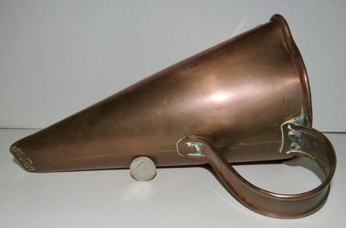 18TH CENTURY TAVERN COPPER ALE WARMER