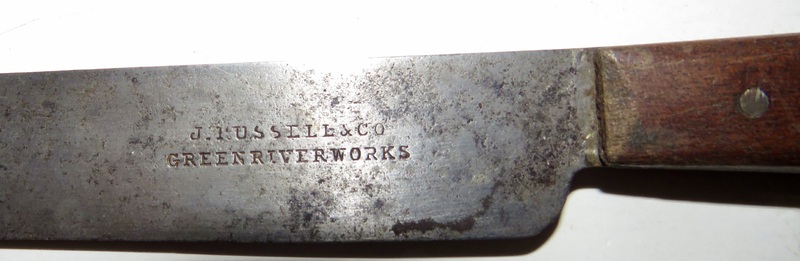 EARLY 19TH C. GREEN RIVER PATCH KNIFE