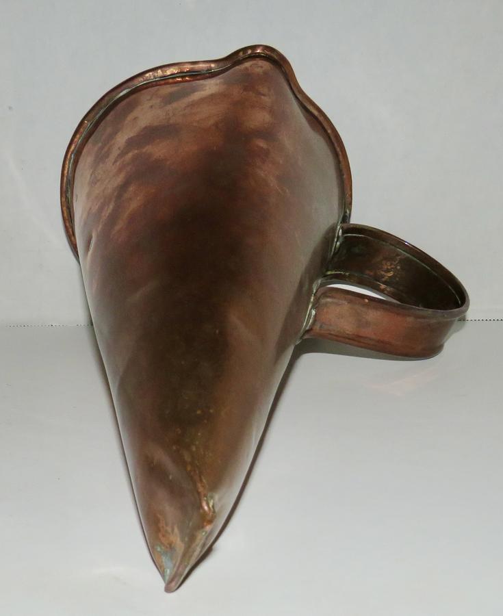 18TH CENTURY TAVERN COPPER ALE WARMER