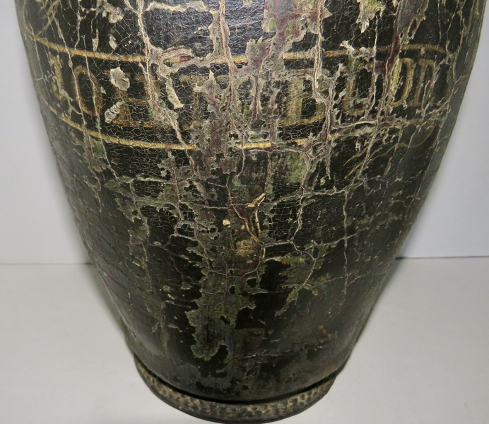 EARLY 19TH C. FIRE BUCKET "JOHN BUDD" SIGNED
