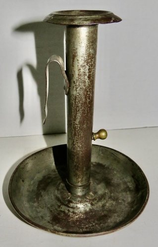 HARD TO FIND FORM AMERICAN SHEET IRON CANDLESTICK