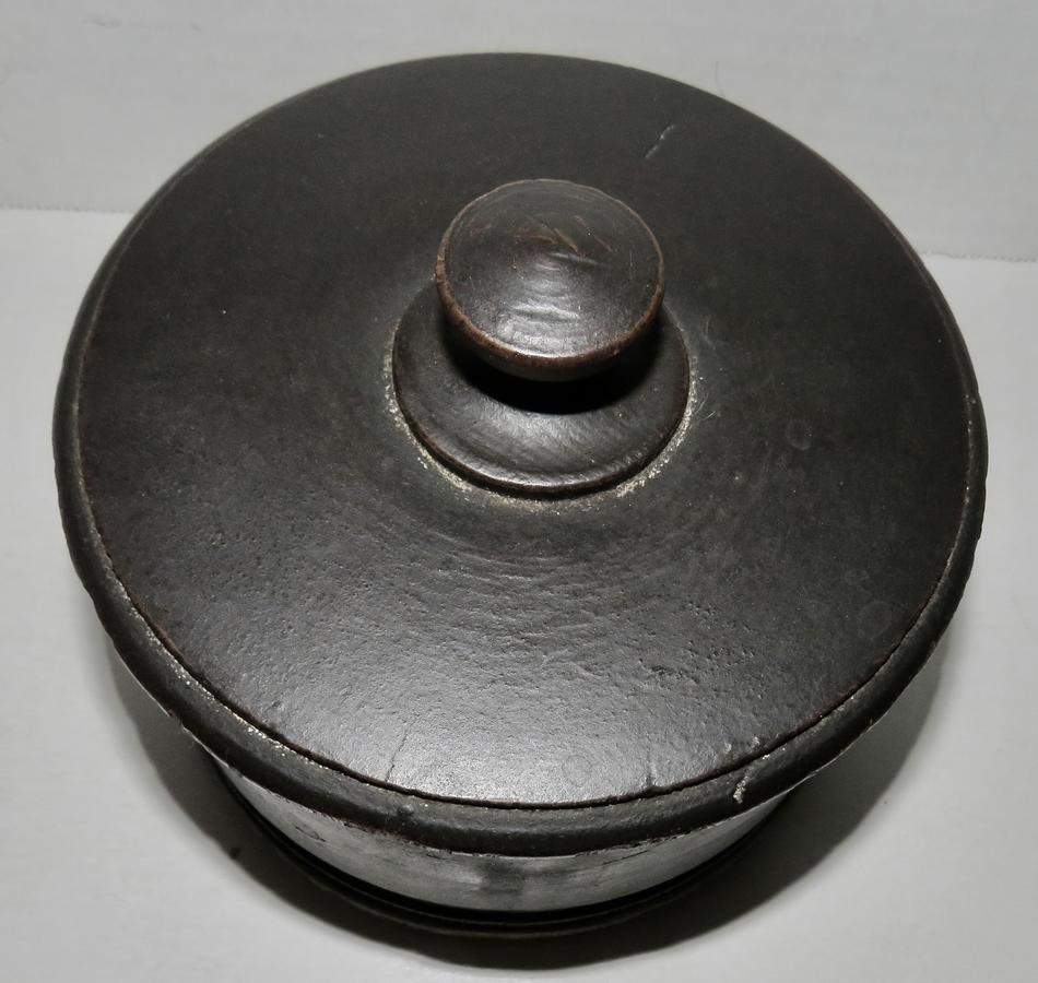 RARE 18TH CENTURY TOBACCO JAR W/ PAINT