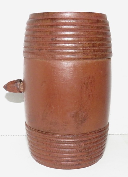 REV. WAR PERIOD RUNDLET W/ ORIGINAL RED PAINT