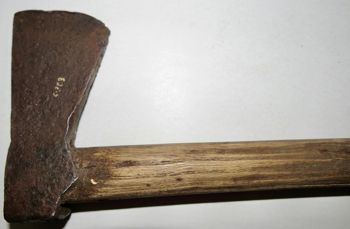 EARLY 18TH C. F and I WAR NATIVE AMERICAN TOMAHAWK