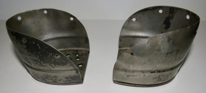 RARE PAIR OF 19TH C. CHILDREN'S ICE CREEPERS