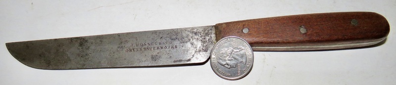 EARLY 19TH C. GREEN RIVER PATCH KNIFE
