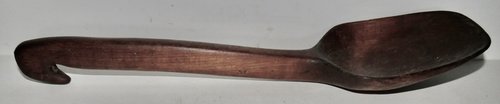 19TH C. NATIVE AMERICAN EFFIGY SCOOP OR LADLE