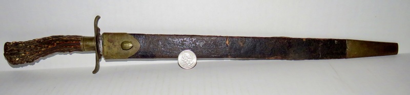 WONDERFUL EARLY 18TH C. SCOTTISH HUNTING SWORD